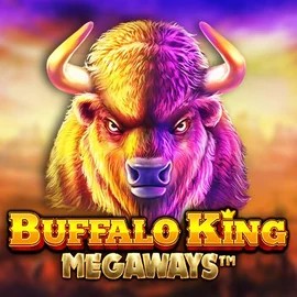 Buffalo King Megaways online game logo by Pragmatic Play on sspinit.at