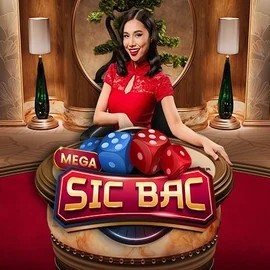 Mega Sic Bac online game logo by Pragmatic Play on sspinit.at