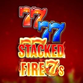 Stacked Fire 7s slot logo by Inspired Gaming at Spinit Casino