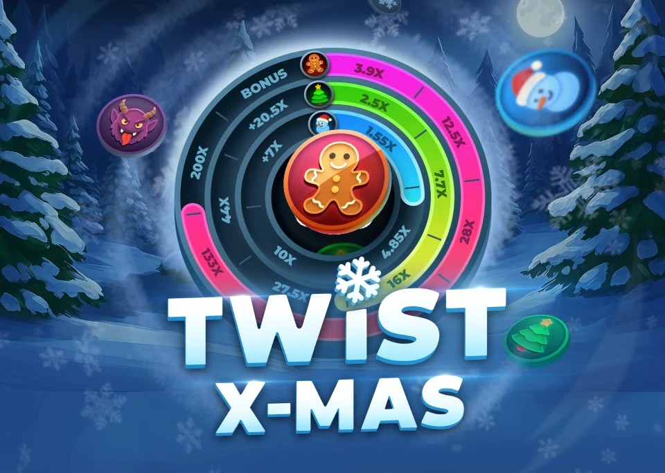 Twist X-mas by InOut, showcased at sspinit.at – game logo