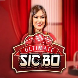 Ultimate Sic Bo slot logo by Ezugi at Spinit Casino